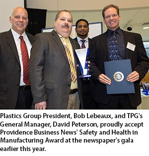Plastics Group of America (TPG) Wins Prestigious PBN Manufacturing Award